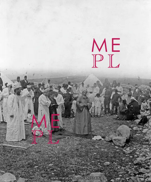 : Samaritans at Passover in Palestine, 1908 : Samaritans at Passover in Palestine, 1908