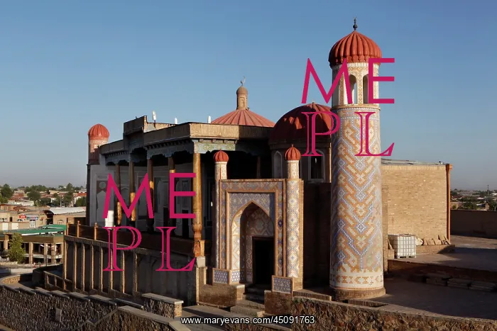 : Samarkand. General view of Hazrat-Hyzr mosque, known as a Kadamjoy : Samarkand. General view of Hazrat-Hyzr mosque, known as a Kadamjoy