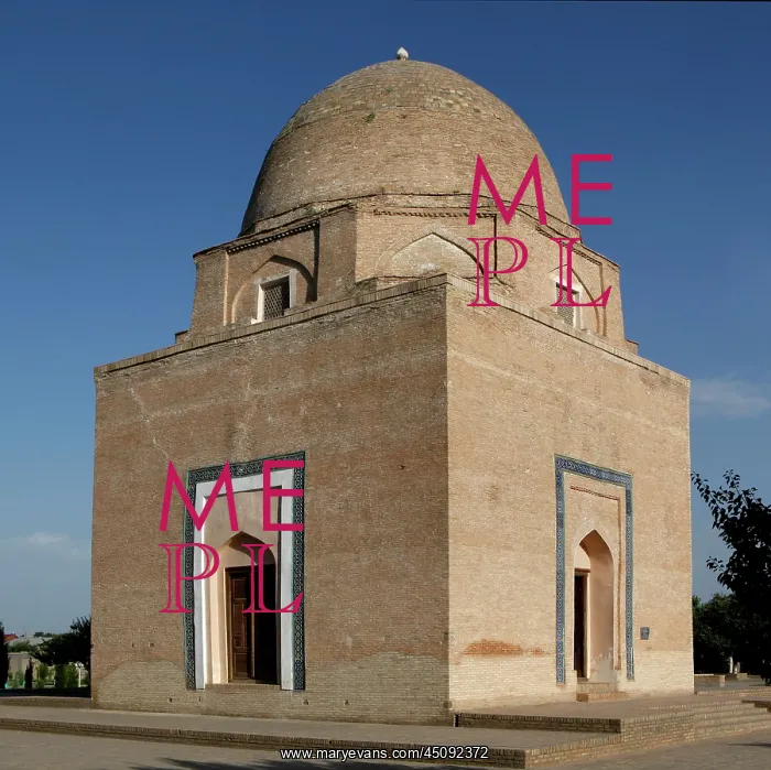 : Samarkand. General view of Rukhabad Mausoleum : Samarkand. General view of Rukhabad Mausoleum