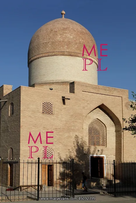  : Samarkand. General view of Ak-Sarai Mausoleum, 
