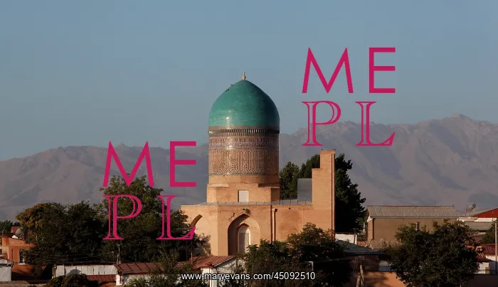 : Samarkand. General view of Bibi-Khanym Madrasah : Samarkand. General view of Bibi-Khanym Madrasah