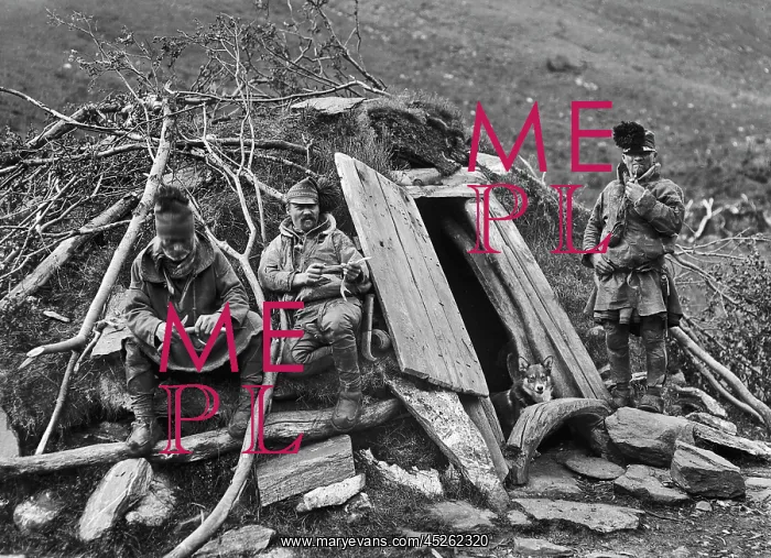 : Sami People around 1913 : Sami People around 1913