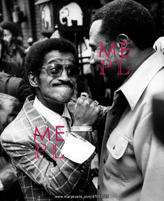 : Sammy Davis Jr, American singer and dancer, George Rodes : Sammy Davis Jr, American singer and dancer, George Rodes