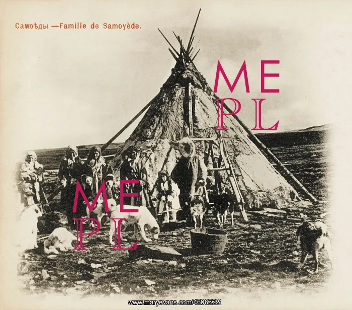 : Samoyedic family in Siberia : Samoyedic family in Siberia