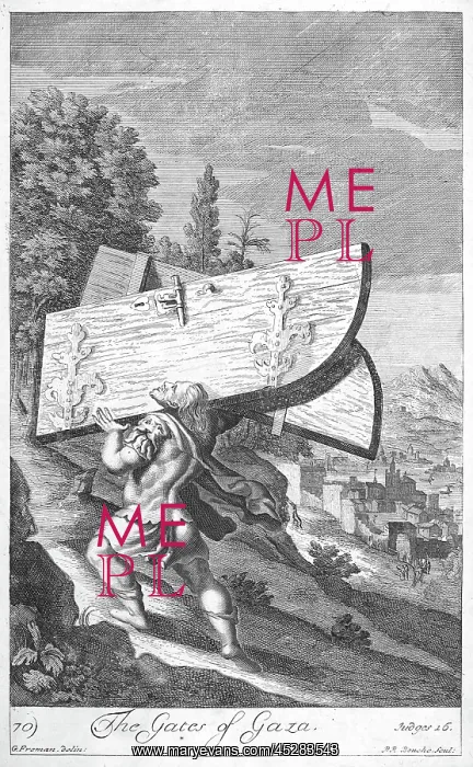  : Samson carrying the gates of Gaza