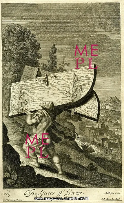 : Samson carrying off the Gates of Gaza : Samson carrying off the Gates of Gaza