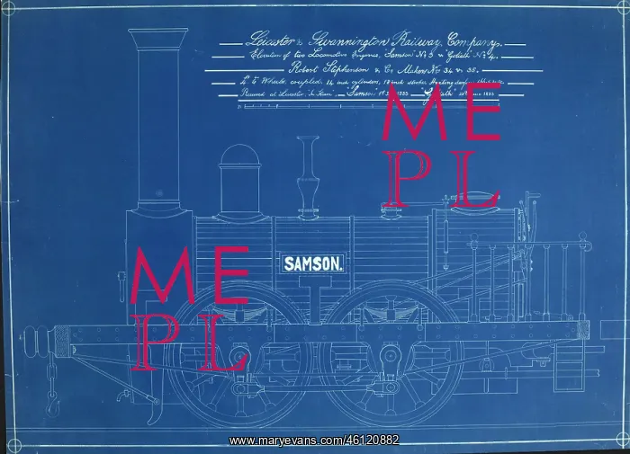 : 'Samson' engine by Robert Stephenson & Co : 'Samson' engine by Robert Stephenson & Co