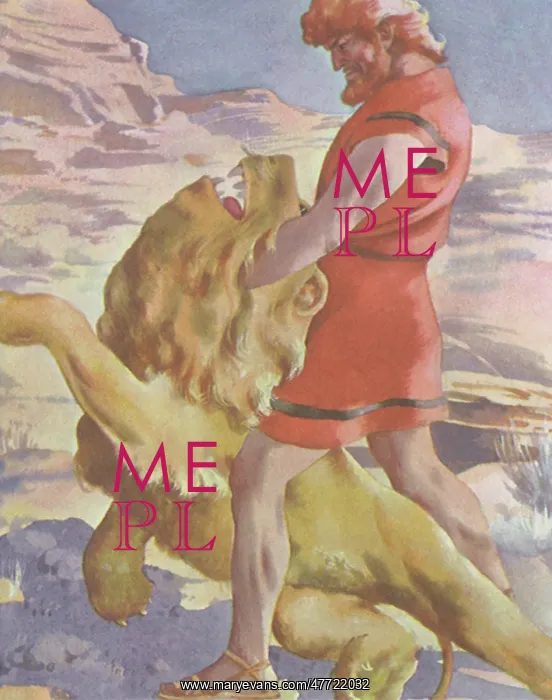  : Samson Kills Lion