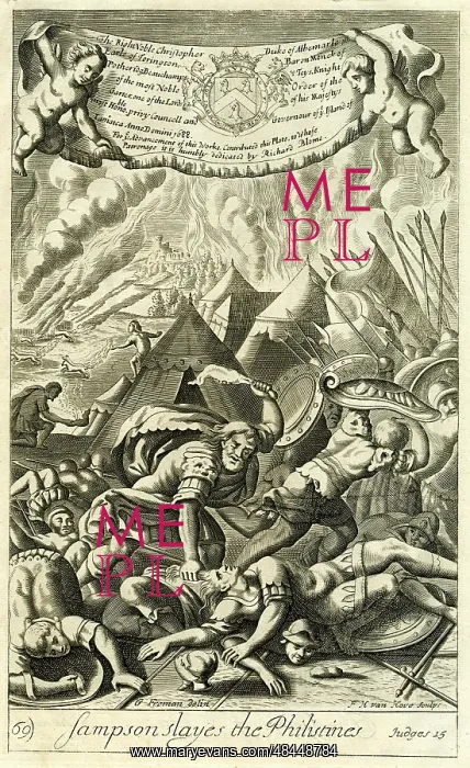 : Samson slays the Philistines : Samson slays the Philistines