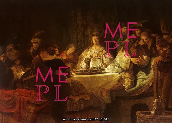: Samson's Wedding Feast, by Rembrandt : Samson's Wedding Feast, by Rembrandt