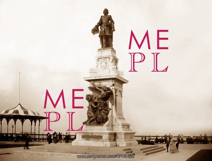  : Samuel de Champlain Monument, Quebec, Canada