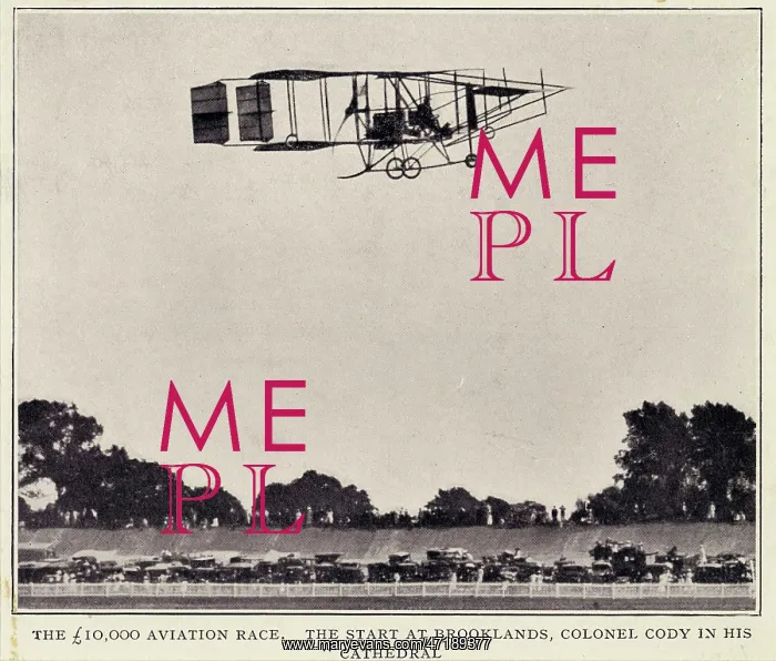 : Samuel Cody's Cathedral plane 1911 : Samuel Cody's Cathedral plane 1911