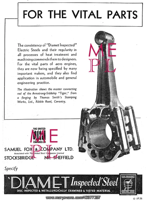: Samuel Fox DIAMET Inspected Steels. Electric Steels : Samuel Fox DIAMET Inspected Steels. Electric Steels