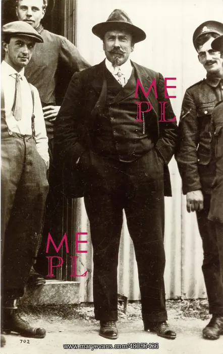 : Samuel Franklin Cody at Larkhill in August 1912 : Samuel Franklin Cody at Larkhill in August 1912