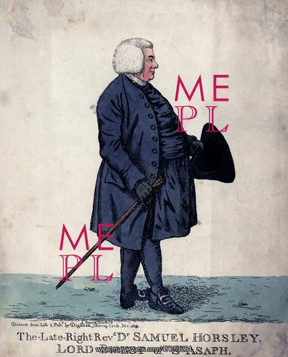  : SAMUEL HORSLEY, BISHOP