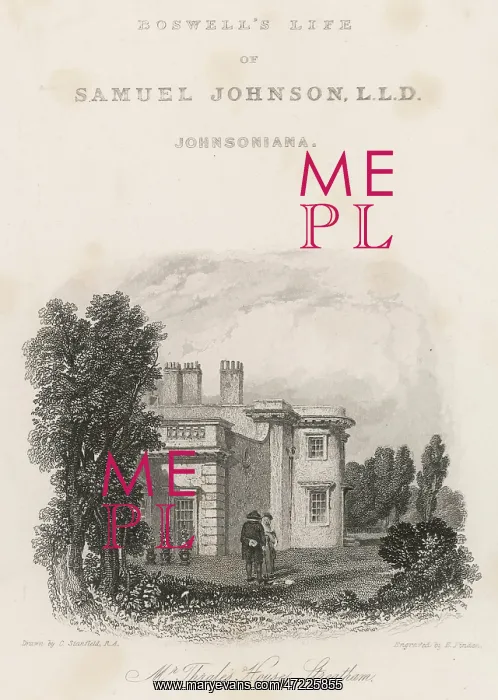 : SAMUEL JOHNSON / THRALE : SAMUEL JOHNSON / THRALE