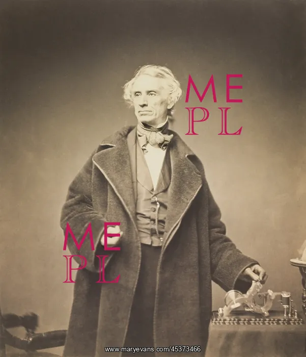 : Samuel Morse with His Recorder, 1857. Thirteen : Samuel Morse with His Recorder, 1857. Thirteen