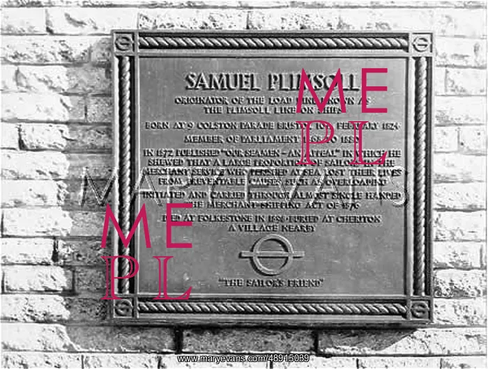 : SAMUEL PLIMSOLL PLAQUE : SAMUEL PLIMSOLL PLAQUE