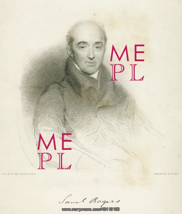 : Samuel Rogers, English poet : Samuel Rogers, English poet