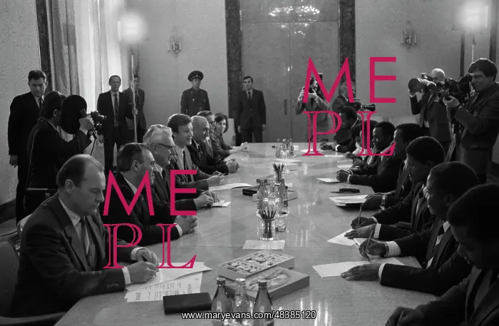 : Samuel Shambuca visits USSR : Samuel Shambuca visits USSR
