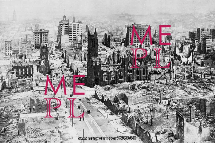 : San Francisco After 1906 Earthquake : San Francisco After 1906 Earthquake
