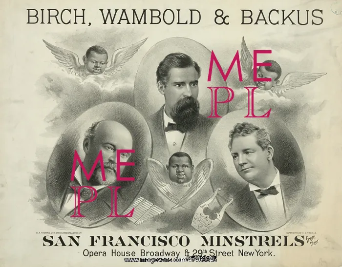  : San Francisco minstrels