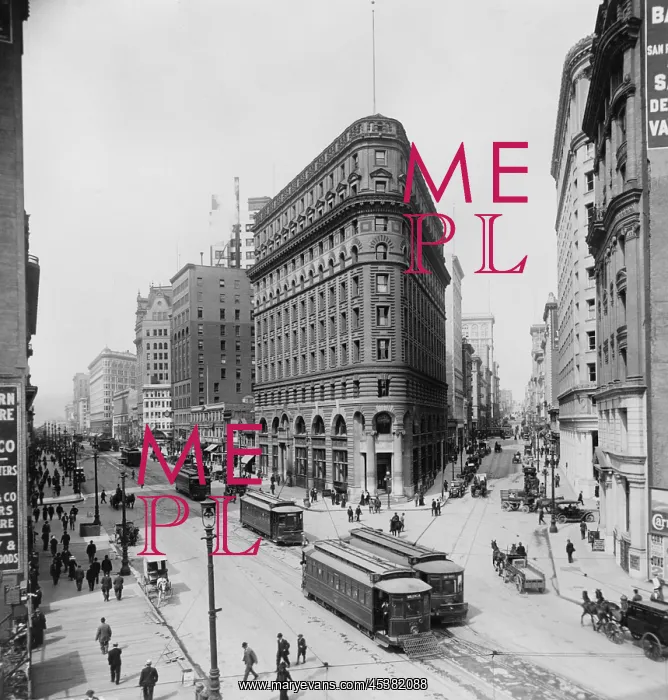 : San Francisco thriving in 1912, only six years : San Francisco thriving in 1912, only six years