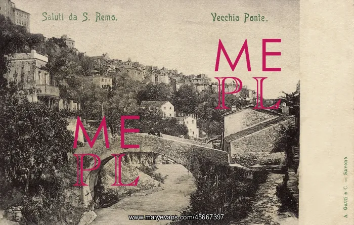  : San Remo - Italy - The Old Bridge