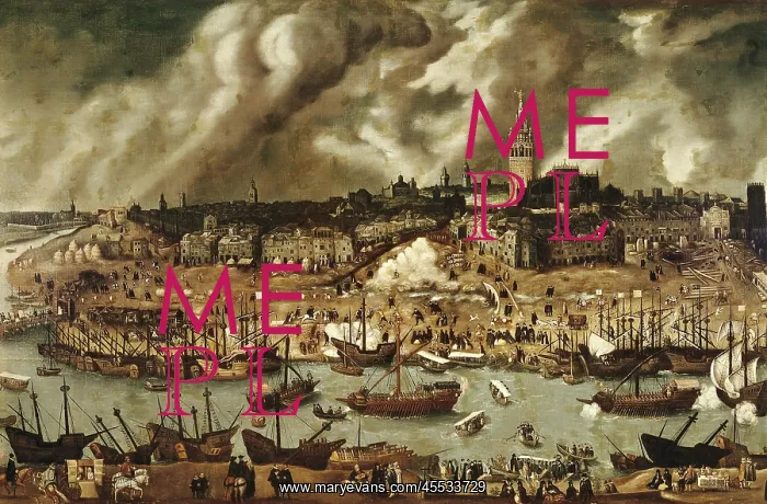 : SANCHEZ COELLO, Alonso (1531-1588). The Port : SANCHEZ COELLO, Alonso (1531-1588). The Port