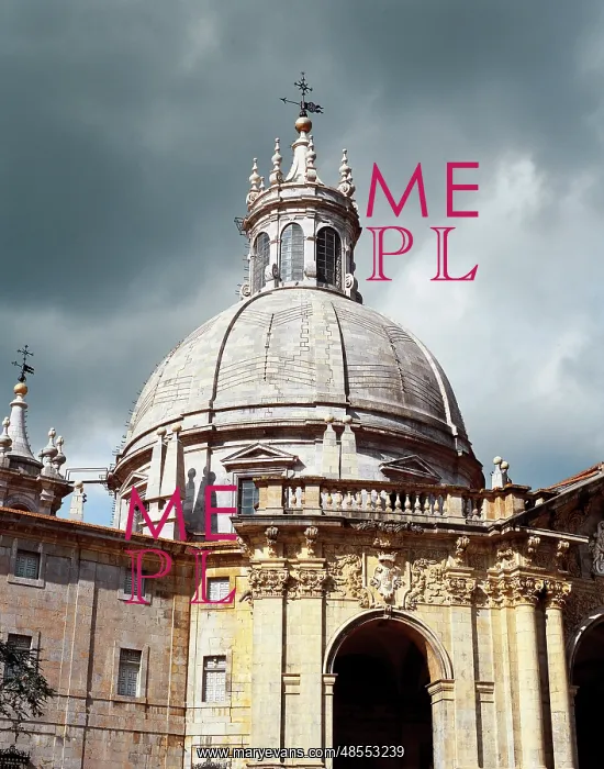 : Sanctuary of Loyola. Churrigueresque Baroque. Dome. Exterior : Sanctuary of Loyola. Churrigueresque Baroque. Dome. Exterior