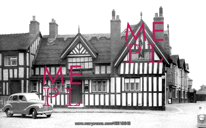  : Sandbach, Black Bear Inn c1955
