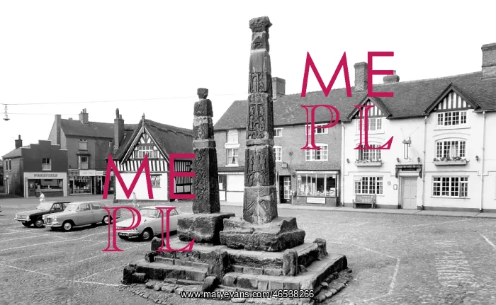  : Sandbach, the Saxon Crosses c1965