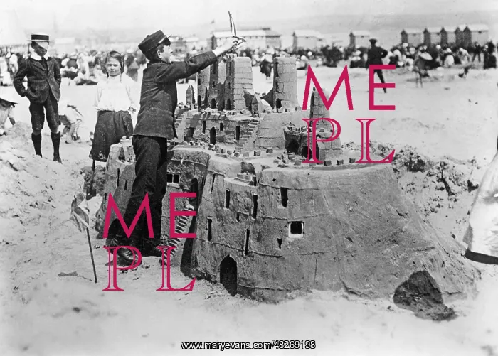 : Sandcastle, 1913 : Sandcastle, 1913