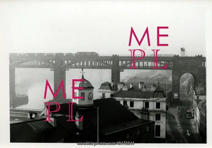 : Sandhill - High Level Railway Bridge, Newcastle-Upon-Tyne : Sandhill - High Level Railway Bridge, Newcastle-Upon-Tyne