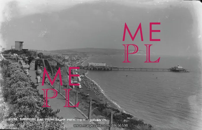  : Sandown Bay from Cliff Path