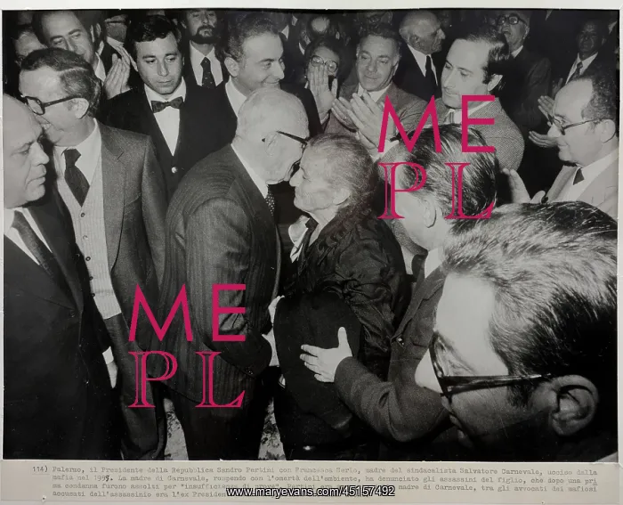 : Sandro Pertini and Francesca Serio, photograph : Sandro Pertini and Francesca Serio, photograph
