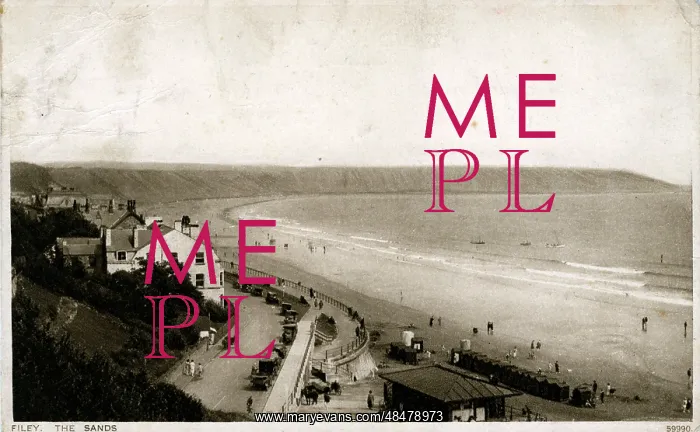 : The Sands, Filey, Yorkshire : The Sands, Filey, Yorkshire