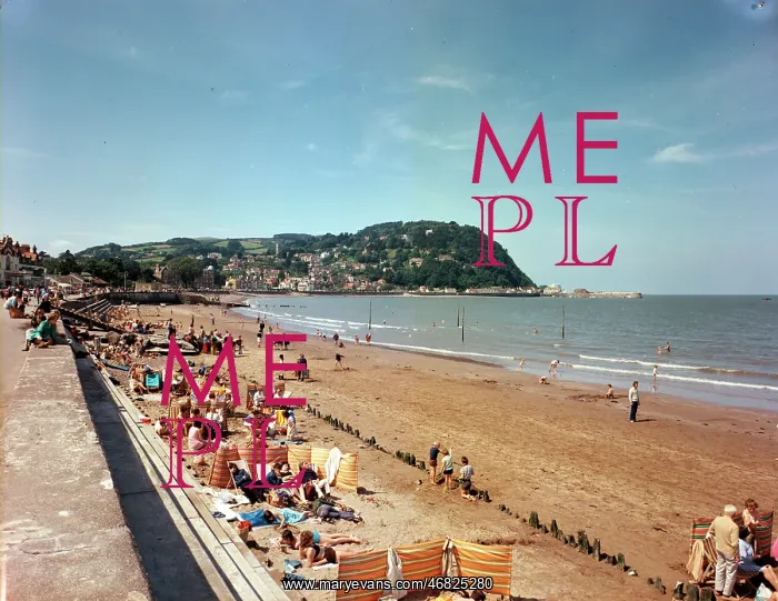 : The sands, Minehead : The sands, Minehead