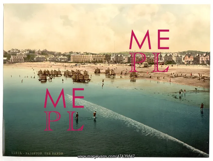 : The sands, Paignton, England : The sands, Paignton, England