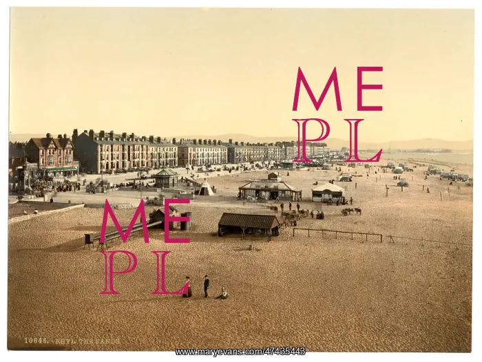 : The sands, Rhyl, Wales : The sands, Rhyl, Wales