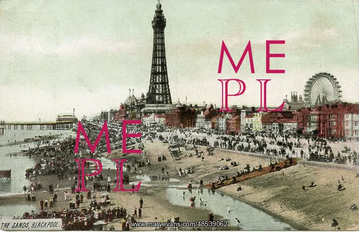  : The Sands, Tower and Pier, Blackpool, Lancashire