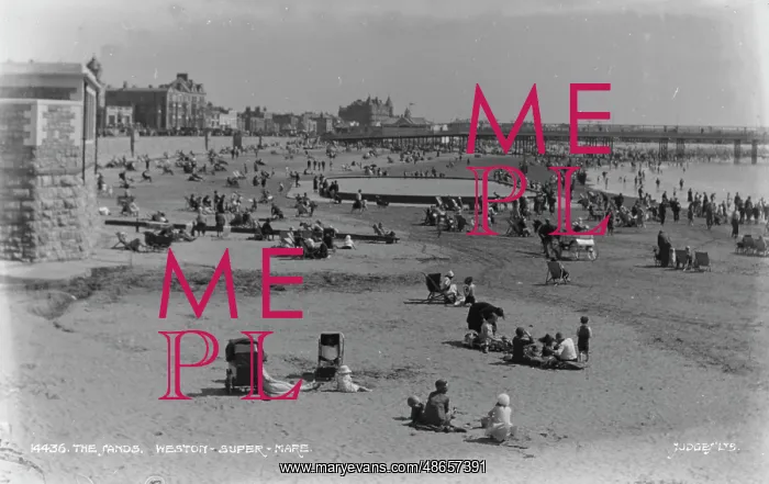 : The Sands at Weston-super-Mare : The Sands at Weston-super-Mare
