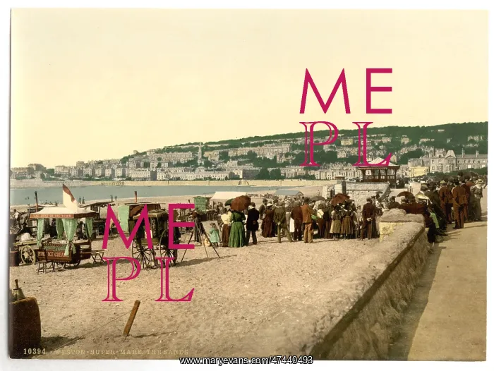 : The sands, Weston-super-Mare, England : The sands, Weston-super-Mare, England