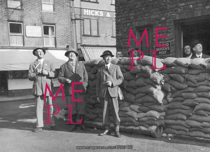 : Sandwich Guildhall WWII : Sandwich Guildhall WWII