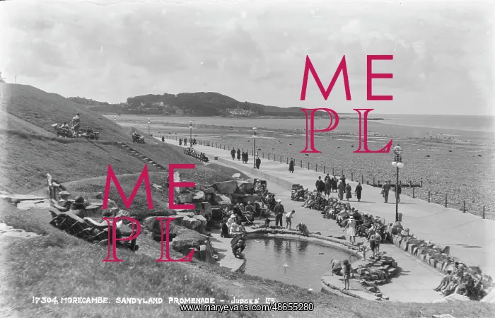 : Sandyland Promenade, Morecambe : Sandyland Promenade, Morecambe