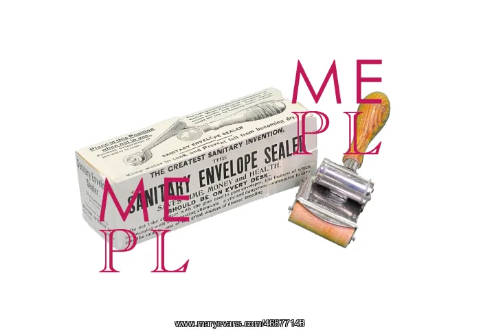 : The Sanitary Envelope Sealer : The Sanitary Envelope Sealer