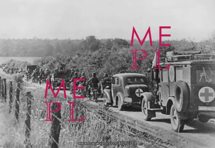 : Sanitary train in the Second World War, 1941 : Sanitary train in the Second World War, 1941