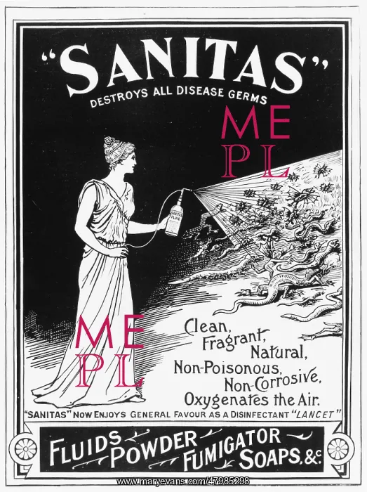  : Sanitas - destroys all disease germs