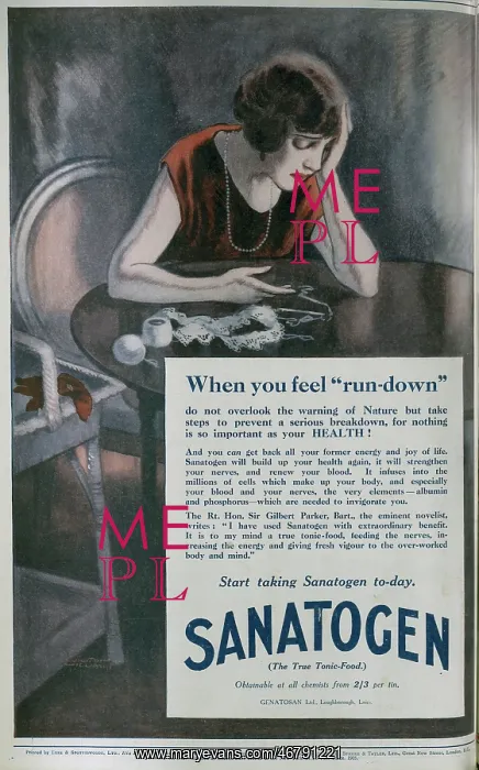 : Sanotogen advert : Sanotogen advert