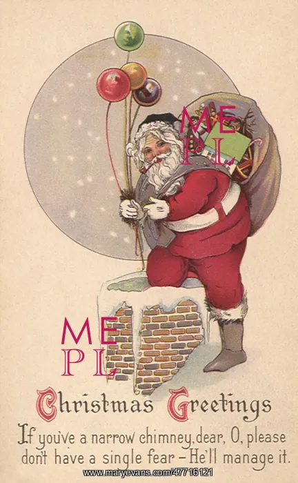  : Santa with Balloons